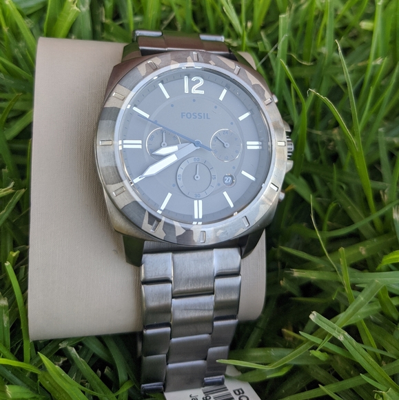 Fossil Privateer Smoke Stainless Watch - Picture 5 of 6